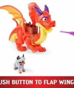 Spinmaster Paw Patrol Rescue Knights Sparks The Dragon And Claw -Discoveroo Sales Store AB SM6062105 3