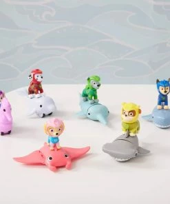 Paw Patrol Aqua Pups Chase And Shark Figure Set -Discoveroo Sales Store AB SM6065411 CHASE 4
