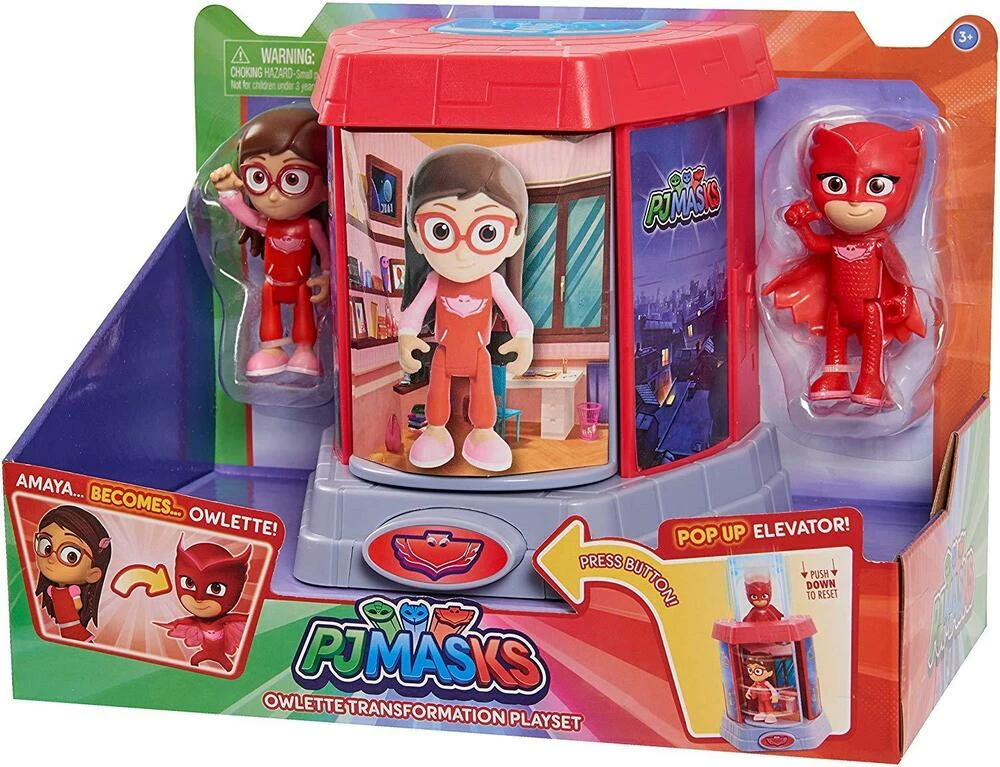 PJ Masks Owlette Transformation Figure Playset Red 1 PJ Masks Owlette Transformation Figure Playset Red