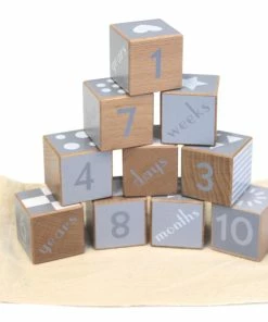 Discoveroo: Wooden Milestone Blocks
