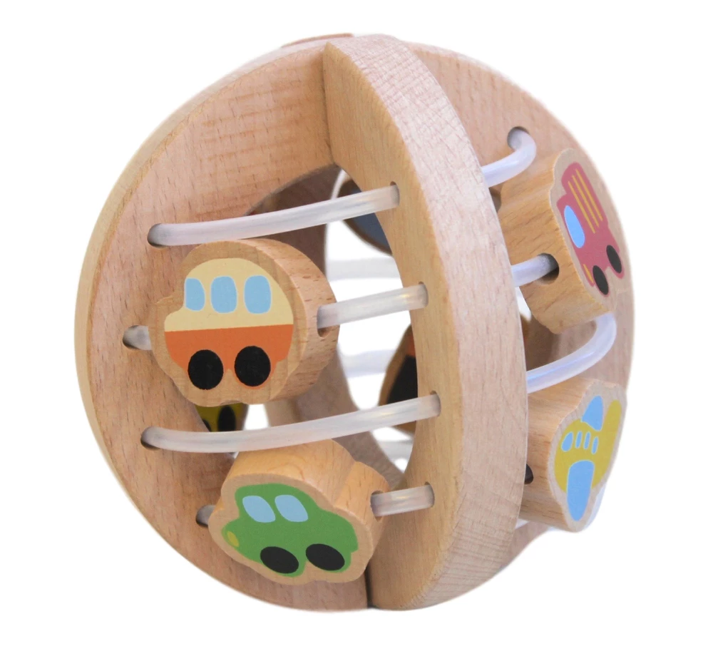 Discoveroo: Wooden Play Ball Traffic 1 Discoveroo: Wooden Play Ball Traffic