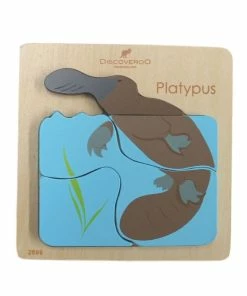 Discoveroo Super Chunky Aussie Animal Puzzle - Platypus