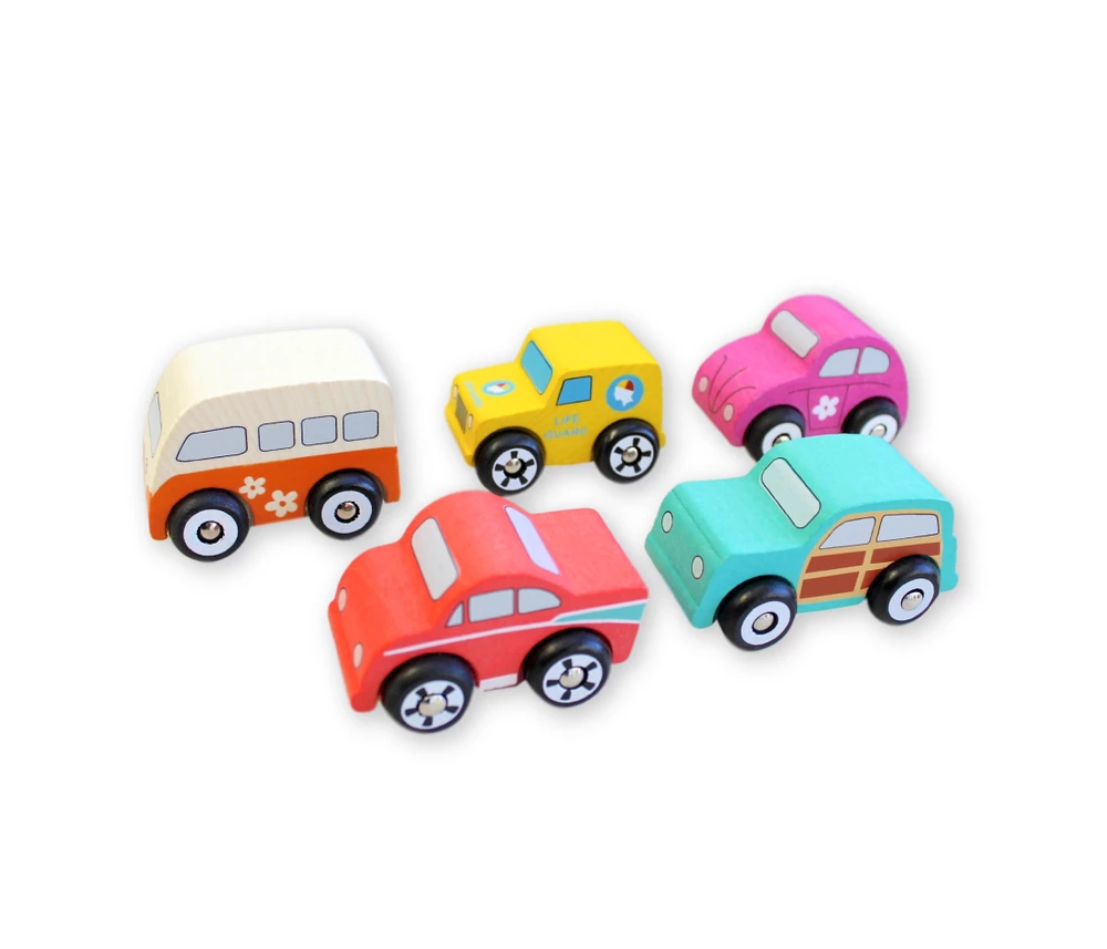 Discoveroo: Beach Car Set (Set Of 5) 1 Discoveroo: Beach Car Set (Set Of 5)