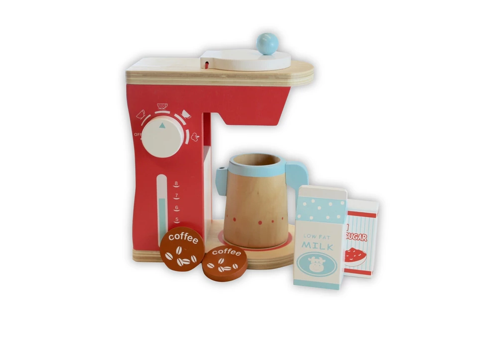 Discoveroo: Coffee Machine (6pc Set) 1 Discoveroo: Coffee Machine (6pc Set)