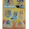 Bluey Bubble Stickers 3 Pack