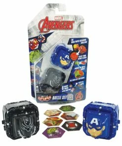 Marvel Battle Cubes Battle Set - Captain America Vs Black Panther
