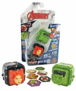 Marvel Battle Cubes Battle Set - Hulk Vs Black Widow