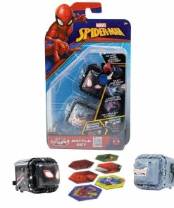 Marvel Battle Cubes Battle Set - Miles Morales Vs Rhino