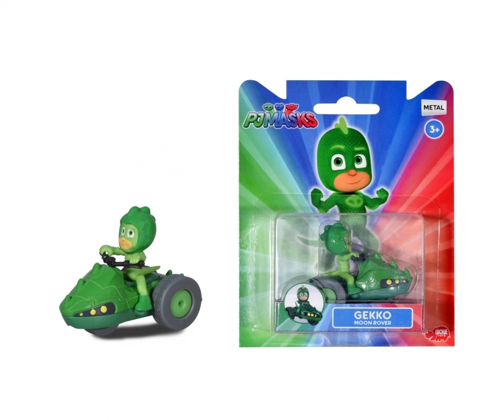 PJ Masks Diecast Metal Vehicle Gekko-Mobile Green 3 PJ Masks Diecast Metal Vehicle Gekko-Mobile Green - Image 3