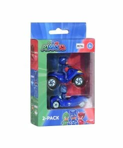 PJ Masks Diecast Metal Vehicles Cat Boy 2 Pack Blue