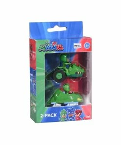 PJ Masks Diecast Metal Vehicles Gekko 2 Pack Green
