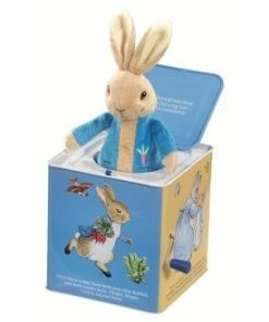 Peter Rabbit Musical Jack In The Box Toy 14cm