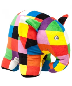 Elmer The Patchwork Elephant Baby Soft Plush Toy 20cm