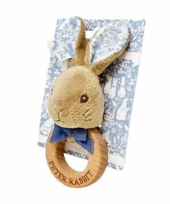 Signature Peter Rabbit Wooden Ring Rattle -Discoveroo Sales Store JA000779 4