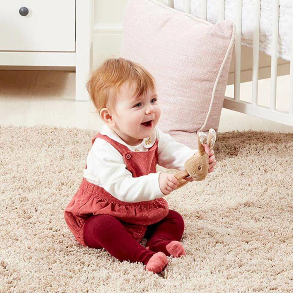 Peter Rabbit Signature Flopsy Bunny Wooden Ring Rattle 5 Peter Rabbit Signature Flopsy Bunny Wooden Ring Rattle - Image 5