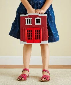 Green Toys Recycled Plastic Fire Station Playset -Discoveroo Sales Store MB GY053 3