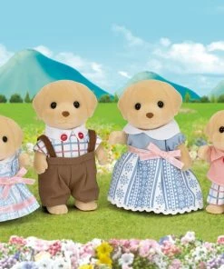 Sylvanian Families - Yellow Labrador Family -Discoveroo Sales Store MB SF5182 1