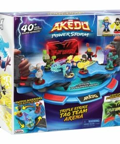 Legends Of Akedo Powerstorm Triple Strike Tag Team Arena 20 Legends Of Akedo Powerstorm Triple Strike Tag Team Arena -Discoveroo Sales Store MO 14223 9