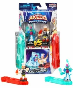 Legends Of Akedo Powerstorm Versus Pack - Bun Burner VS Briny -Discoveroo Sales Store MO 14297 15170 2