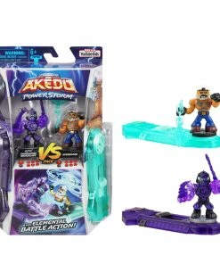 Legends Of Akedo Powerstorm Versus Pack - Overboard VS Nightblade