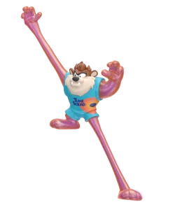 Space Jam Taz Tasmanian Devil Stretchy Goo Heroes Action Figure -Discoveroo Sales Store MO 14593 TAZ 2