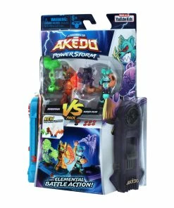 Legends Of Akedo Power Storm Versus Pack - Burndown VS Shred Head -Discoveroo Sales Store MO 15193 15196 8