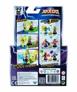 Legends Of Akedo Power Storm Versus Pack - Burndown VS Shred Head -Discoveroo Sales Store MO 15193 15196 9