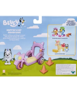 Bluey Muffin's Cat Squad Bike Playset With Muffin Figurine -Discoveroo Sales Store MO 17131 3