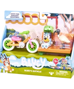 Bluey Bicycle With Bluey Figurine Vehicle Playset -Discoveroo Sales Store MO 17161BIKE 3