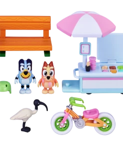 Bluey Bicycle With Bluey Figurine Vehicle Playset -Discoveroo Sales Store MO 17161BIKE 5