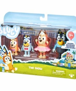 Bluey The Show Family Figurines 4 Pack -Discoveroo Sales Store MO 17338 17340 2