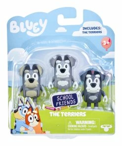Bluey School Friends The Terriers Figurines 3 Pack -Discoveroo Sales Store MO 17341 TERRIERS 2