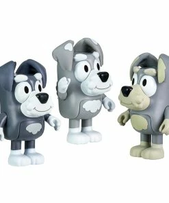 Bluey School Friends The Terriers Figurines 3 Pack