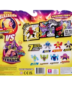 Heroes Of Goo Jit Zu Galaxy Attack Cosmic Fury Versus Pack - Sun Fire Blazagon Vs Dark Matter Terrack -Discoveroo Sales Store MO 41169 6