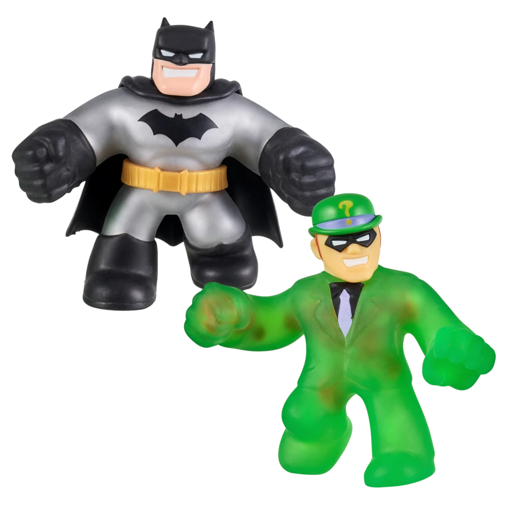 Heroes Of Goo Jit Zu DC Metallic Batman Vs The Riddler Pack Series 2 1 Heroes Of Goo Jit Zu DC Metallic Batman Vs The Riddler Pack Series 2