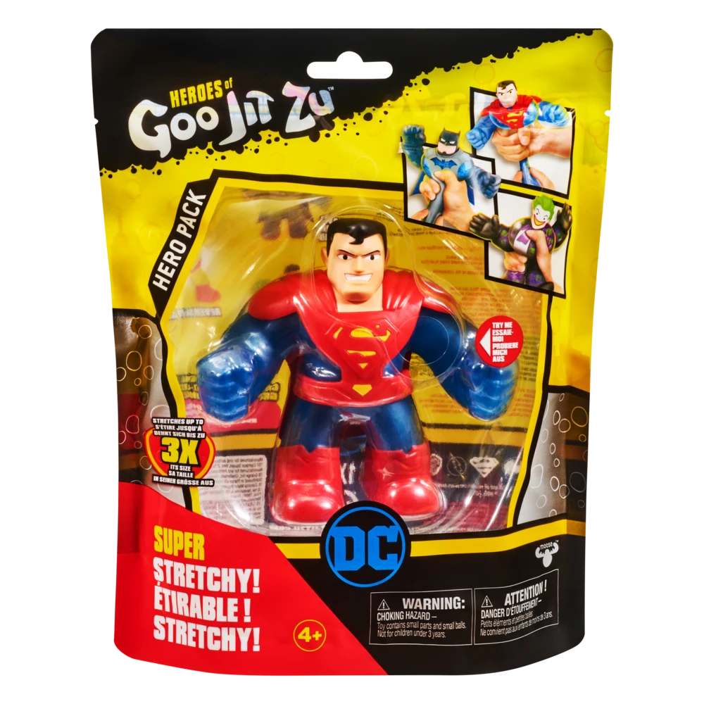 Heroes Of Goo Jit Zu Licensed DC Hero - Kryptonian Armor Superman 3 Heroes Of Goo Jit Zu Licensed DC Hero - Kryptonian Armor Superman - Image 3