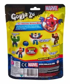 Heroes Of Goo Jit Zu Marvel Hero Pack - The Amazing Spider-Man 12 Heroes Of Goo Jit Zu Marvel Hero Pack - The Amazing Spider-Man -Discoveroo Sales Store MO 41492 41368 5