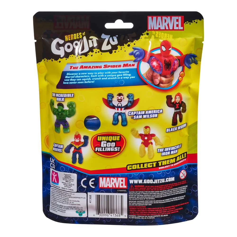 Heroes Of Goo Jit Zu Marvel Hero Pack - The Amazing Spider-Man 6 Heroes Of Goo Jit Zu Marvel Hero Pack - The Amazing Spider-Man - Image 6