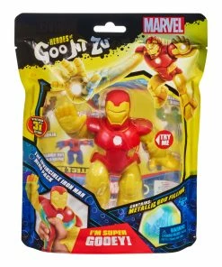 Heroes Of Goo Jit Zu Marvel Hero Pack - The Invincible Iron Man 9 Heroes Of Goo Jit Zu Marvel Hero Pack - The Invincible Iron Man -Discoveroo Sales Store MO 41492 41370 2