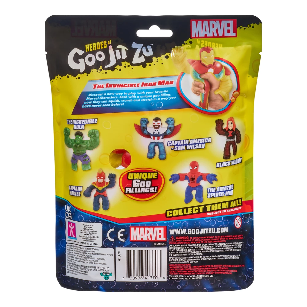 Heroes Of Goo Jit Zu Marvel Hero Pack - The Invincible Iron Man 6 Heroes Of Goo Jit Zu Marvel Hero Pack - The Invincible Iron Man - Image 6