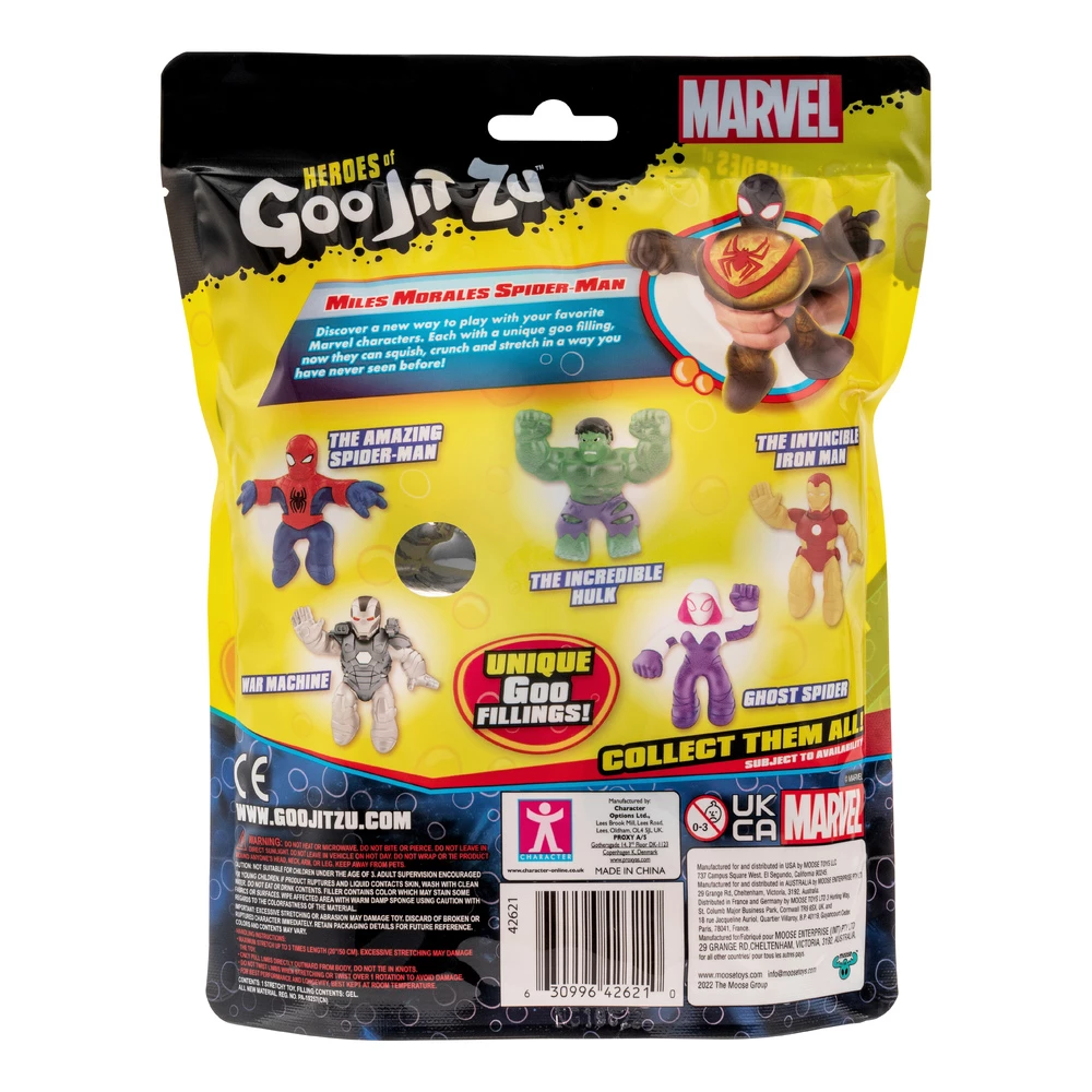 Heroes Of Goo Jit Zu Marvel Hero Pack - Miles Morales 6 Heroes Of Goo Jit Zu Marvel Hero Pack - Miles Morales - Image 6