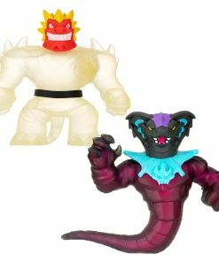 Heroes Of Goo Jit Zu Glowshifters Versus Pack - Blazagon Versus Viper