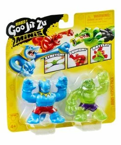 Heroes Of Goo Jit Zu Minis Versus Pack - Goo Power Rock Jaw Vs Tyro -Discoveroo Sales Store MO 42545 ROCKJAW 4