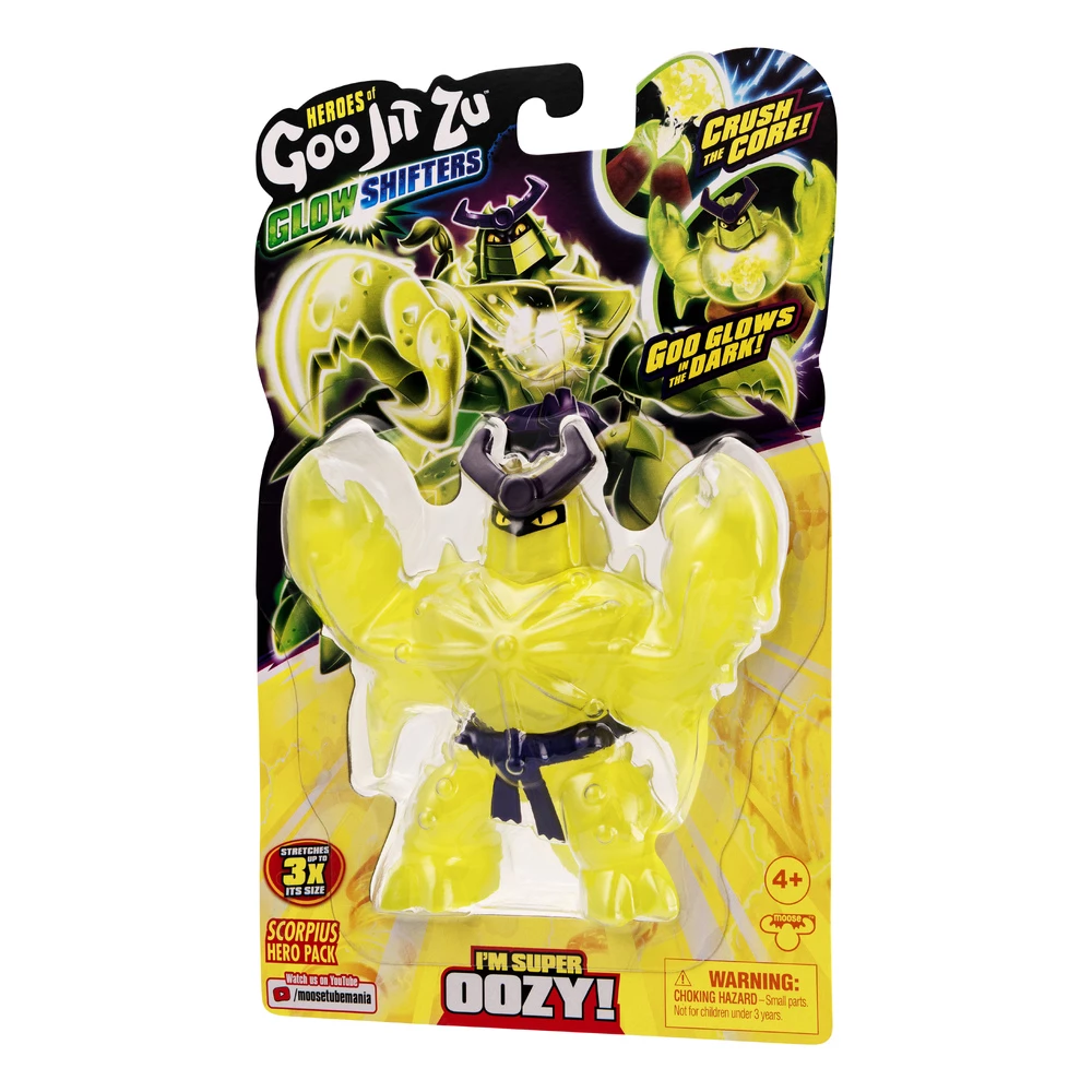 Heroes Of Goo Jit Zu Glowshifters - Scorpius Hero Pack 6 Heroes Of Goo Jit Zu Glowshifters - Scorpius Hero Pack - Image 6