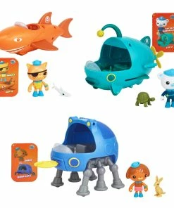 Octonauts Figure & Vehicle - Captain Barnacles & Gup-A -Discoveroo Sales Store MO 61105 61108 5