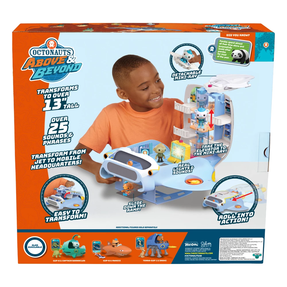 Octonauts Octoray Transforming Playset 3 Octonauts Octoray Transforming Playset - Image 3