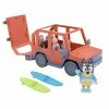 Bluey Heeler 4WD Family Vehicle Playset With Bandit Figurine
