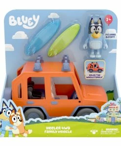 Bluey Heeler 4WD Family Vehicle Playset With Bandit Figurine -Discoveroo Sales Store MO000044 2