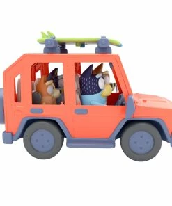 Bluey Heeler 4WD Family Vehicle Playset With Bandit Figurine -Discoveroo Sales Store MO000044 4