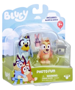 Photographer: Bluey & Bingo Season 4 Mini Figurines 2 Pack -Discoveroo Sales Store MO000120PHOTOFUN 4